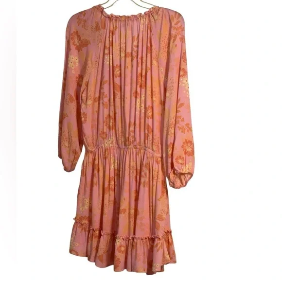 Z Supply Montecito Floral Dress In Sunkist Floral. Size Large GUC - Picture 5 of 14